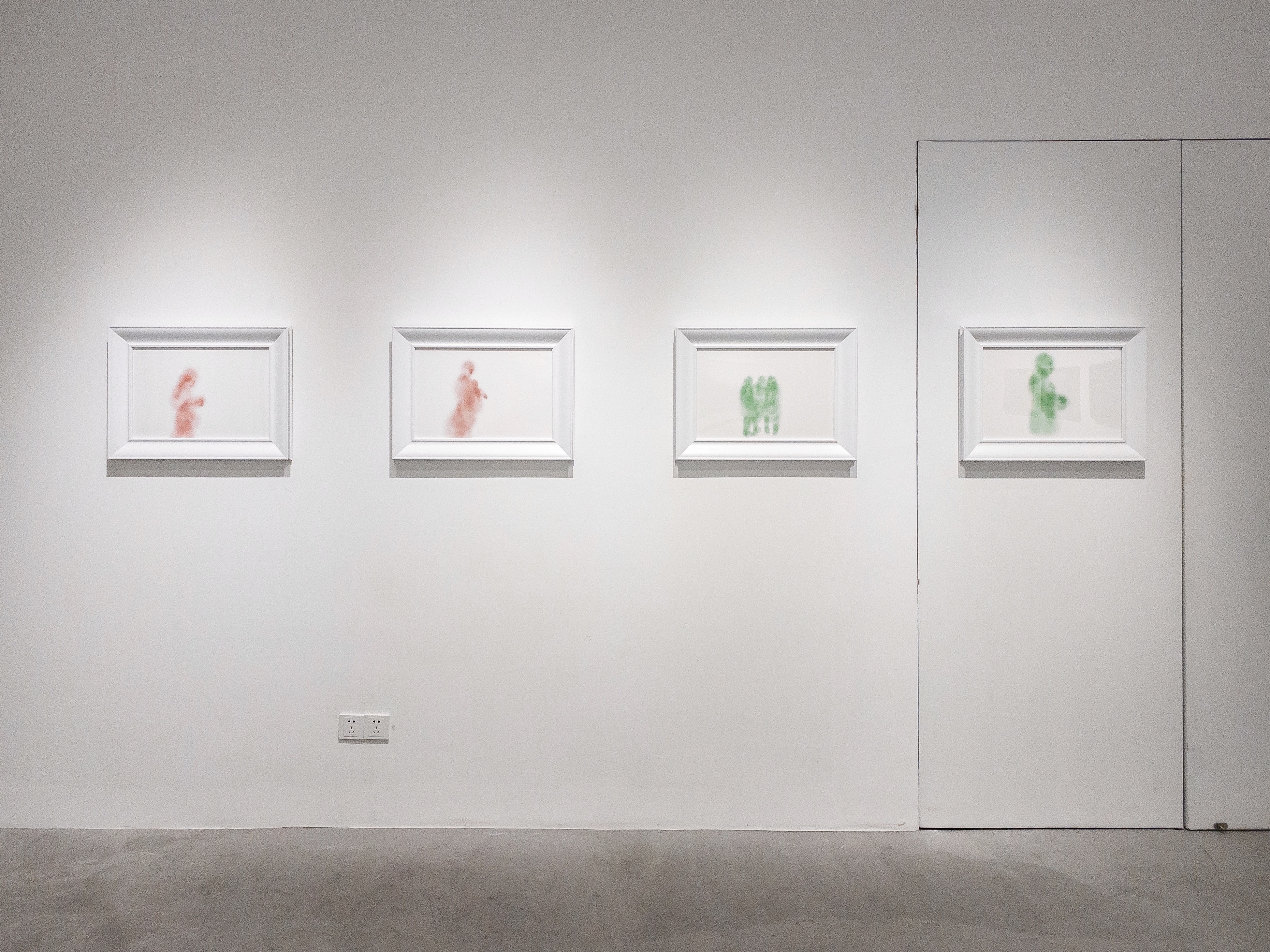 Installation view of Concealed Light